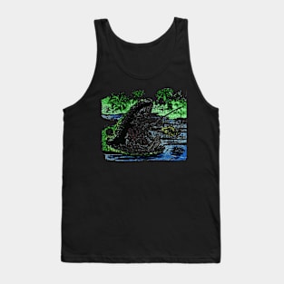 Crazy Fisherman 2 Tank Top